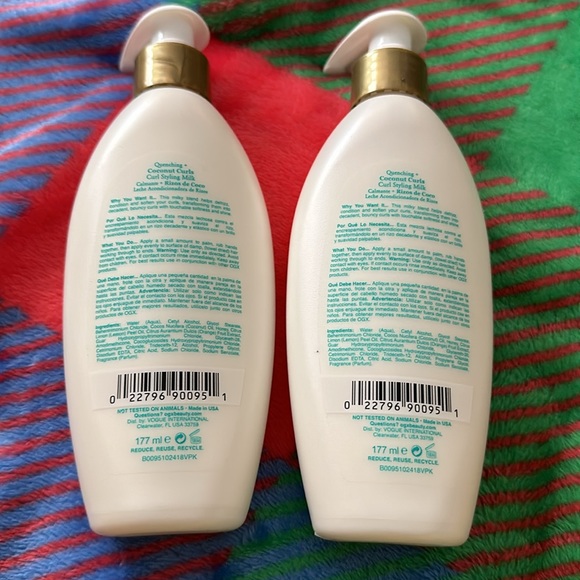 OGX Coconut Curls Frizz Defying Curl Styling Milk - Picture 5 of 7
